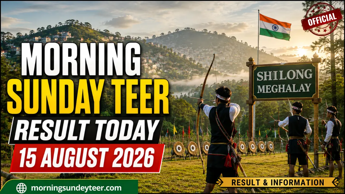 Morning Sunday Teer Result Today 15 August 2026: Check Special FR & SR Result
